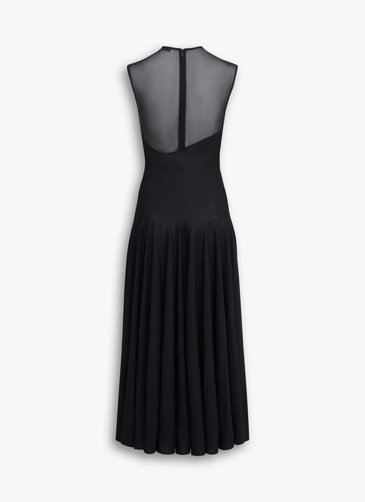 KNIT MOLDED DRESS ALAÏA BLACK KNIT MOLDED DRESS